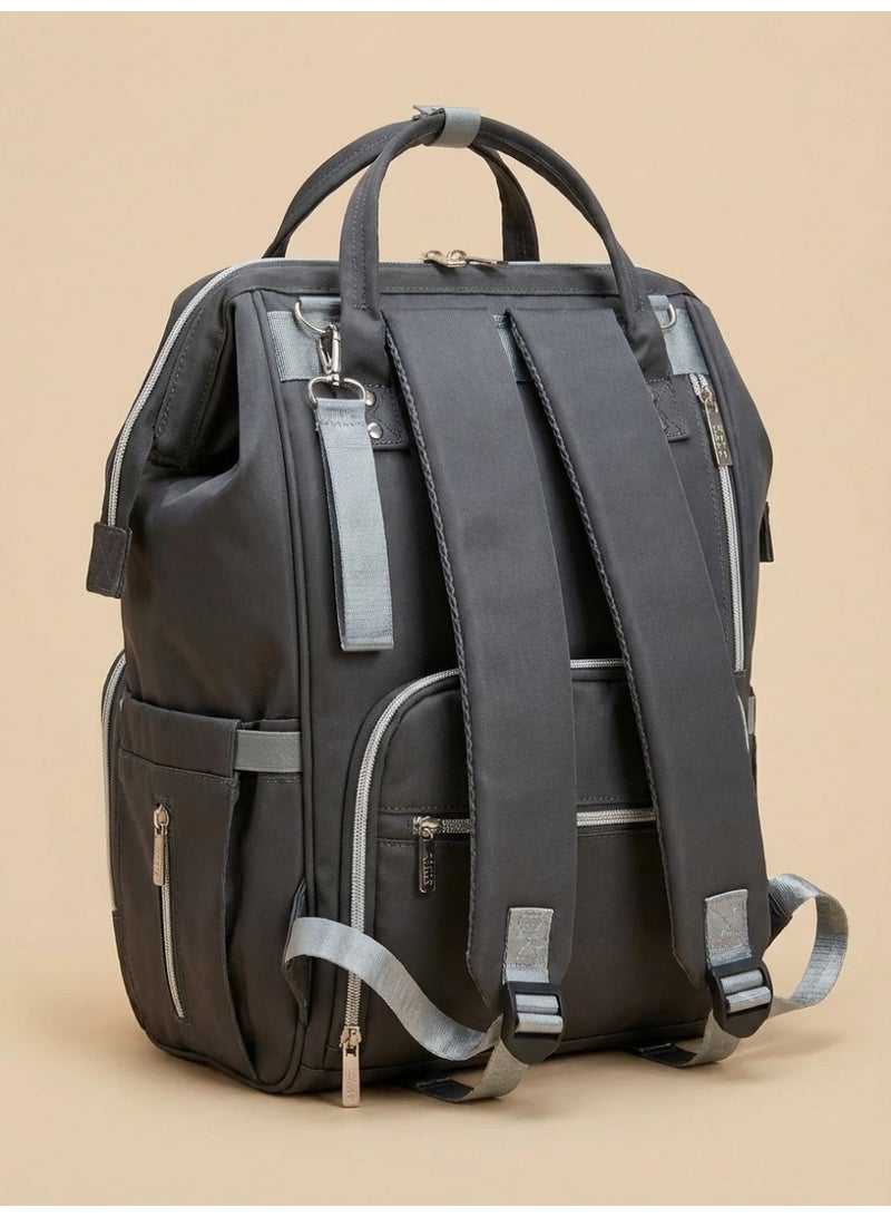 Kidilo Diaper Backpack with Unicorn Print & Changing Mat - Multi-Pocket Waterproof Travel Bag for Mom & Baby - Large Capacity Organizer - Image 3